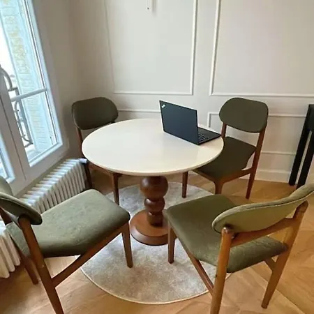 4p 1br - Fully Renovated With Ac - Champs-elysees 아파트