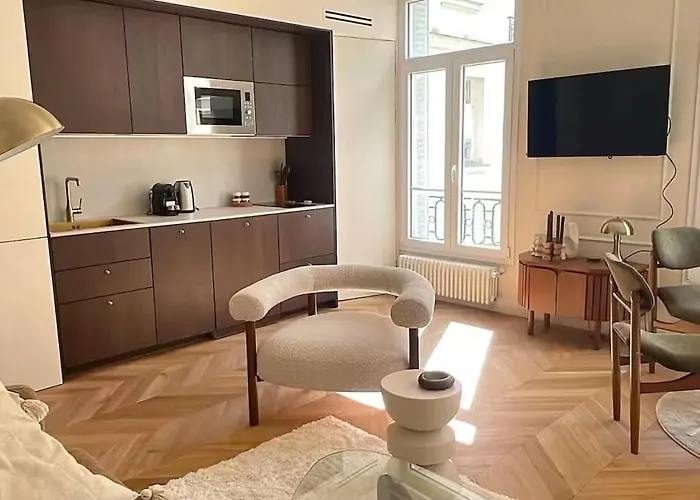 4p 1br - Fully Renovated With Ac - Champs-elysees 巴黎